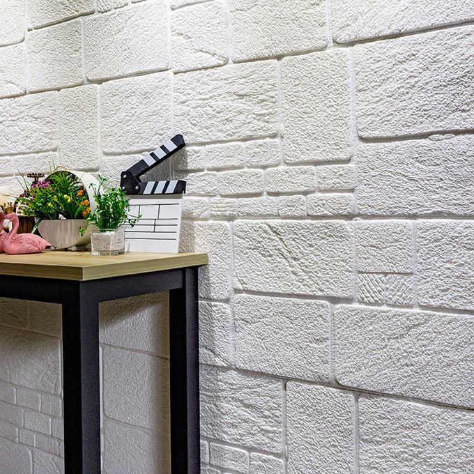 Modern Wall Paneling 3D Bricks Peel and Stick Waterproof Wall Paneling