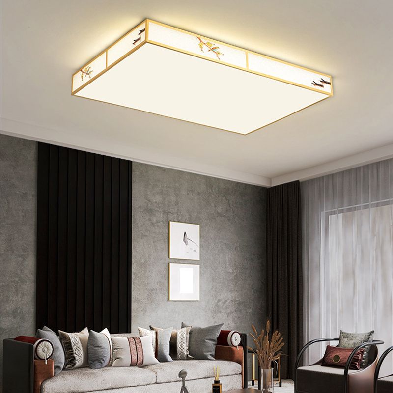 Modern LED Ceiling Lamp Household Flush Mount Light Fixture for Bedroom