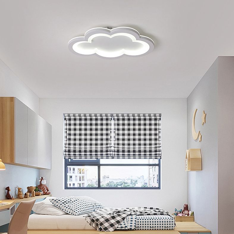 Lovely Cloud Pattern Ceiling Mount Light LED Overhead Light for Child Room