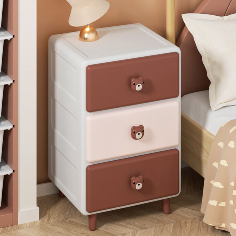 Scandinavian Dresser for Kids Plastic Baby Dresser for Bedroom