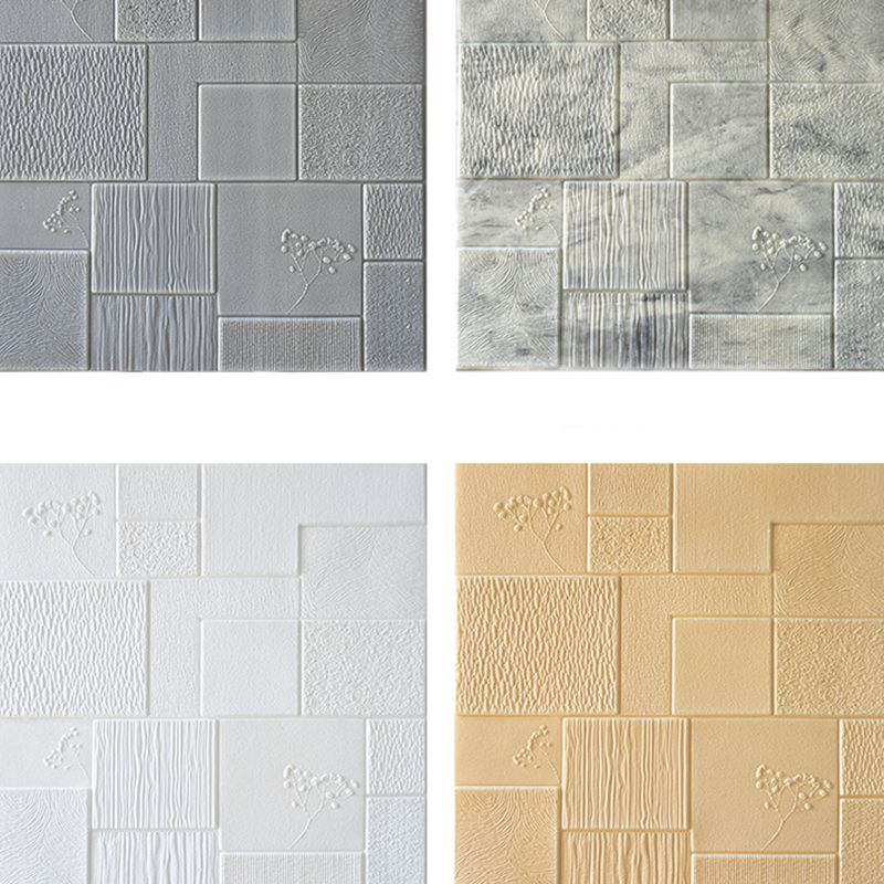 Waterproof Wall Ceiling 3D Faux Stone Foam Peel and Stick Living Room Panel (10-Pack)