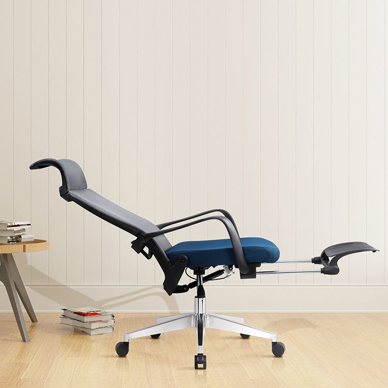 Modern Pillow Included Chair with Wheels High-Back Mesh Desk Chair