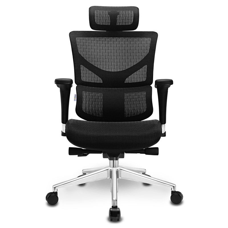 Modern Removable Arms Swivel Chair Adjustable Seat Height Office Chair with Wheels