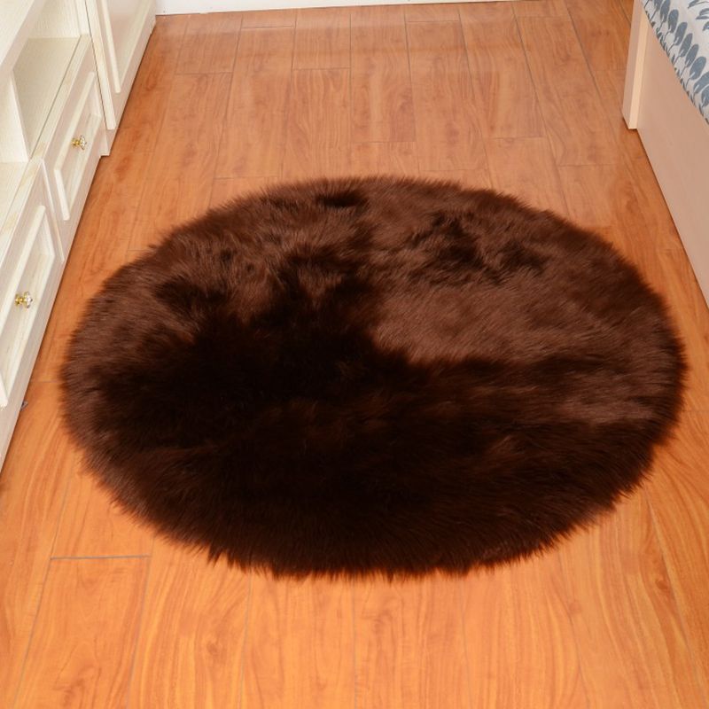 Beruhigende Feste Farbe Teppich Multi-Farb Fluffy Area Teppich nicht rutschtierfreundlich Easy Care Indoor Teppich für Dekoration