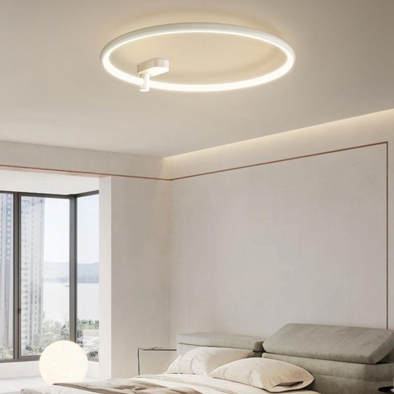 Modern Flush Mount Lighting White LED Ceiling Light for Kitchen