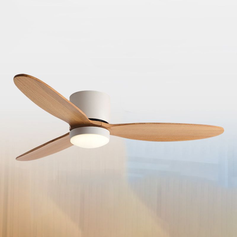 Contemporary Ceiling Fan Light Fixture Minimalist Ceiling Flush Mount for Bedroom