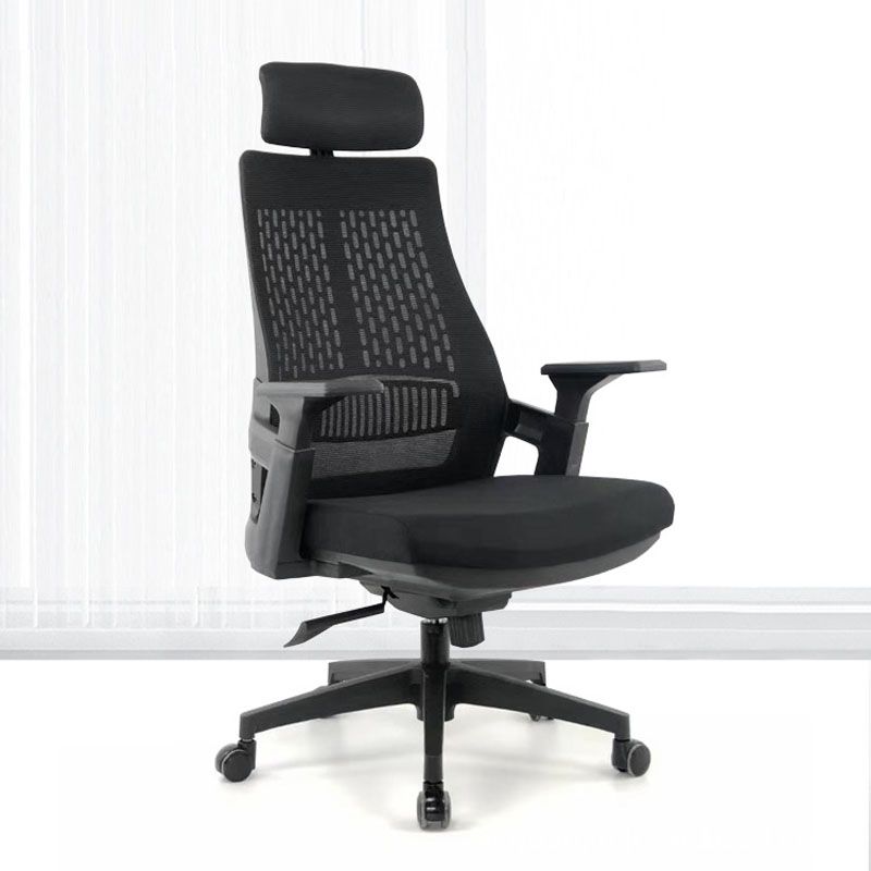 Modern Arms Included Swivel Chair High Back Ergonomic Task Chair