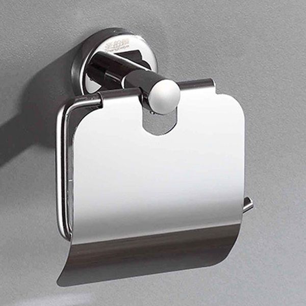 Modern Bathroom Accessory Kit Bath Shelf Paper Holder Silver Bathroom Hardware