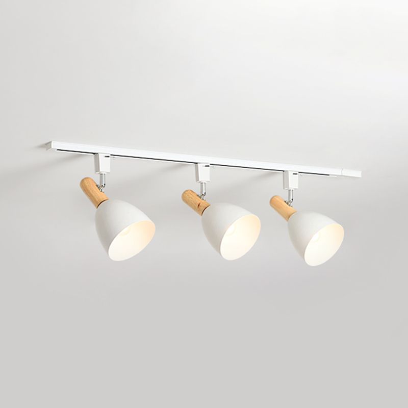 Modern Track Lighting Surface Mounted Home Living Room Background Wall Clothing Store Commercial Aisle Spotlights without Main Lights