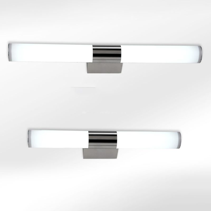 White Wall Vanity Light Creative Minimalist Vanity Strip Light for Bathroom