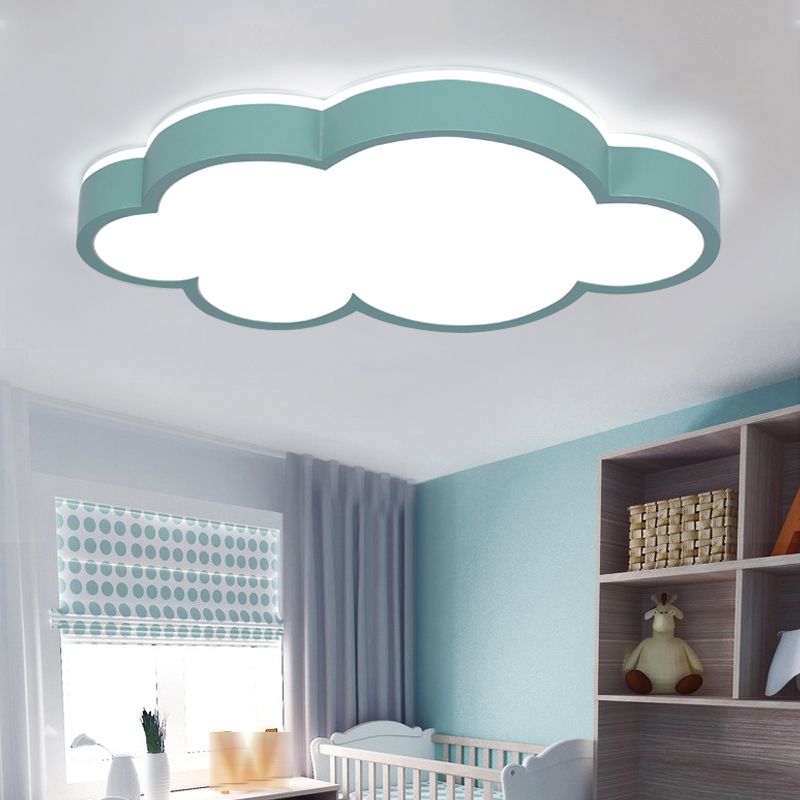 Metal Ceiling Light Modern 1-Light LED Ceiling Lamp for Bedroom