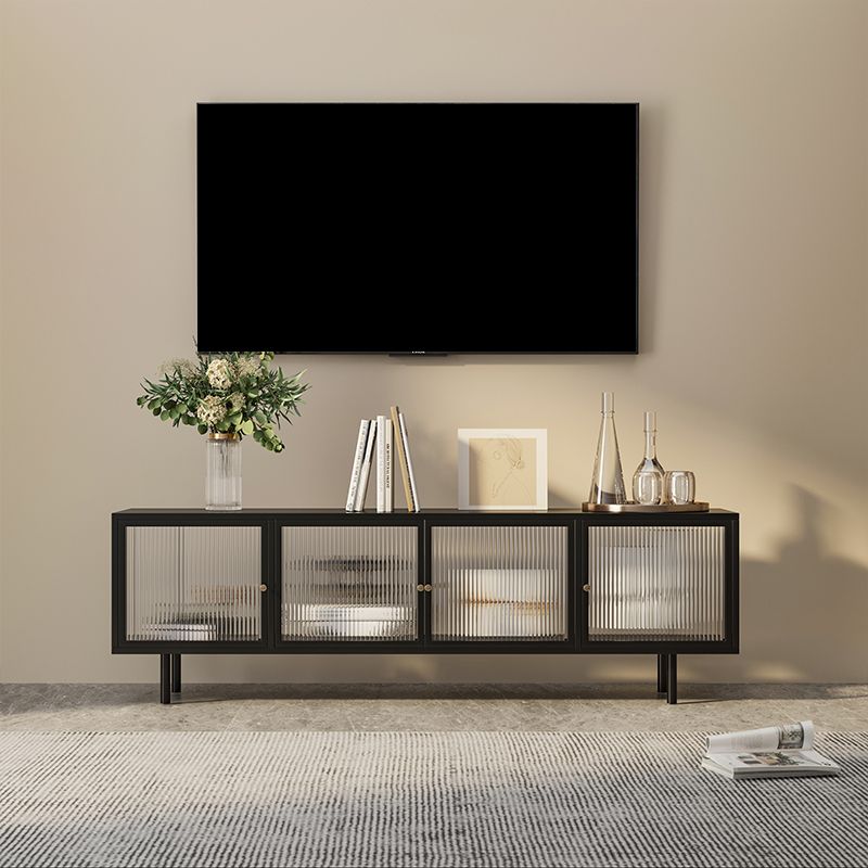 Enclosed Storage TV Stand Console Industrial TV Media Console