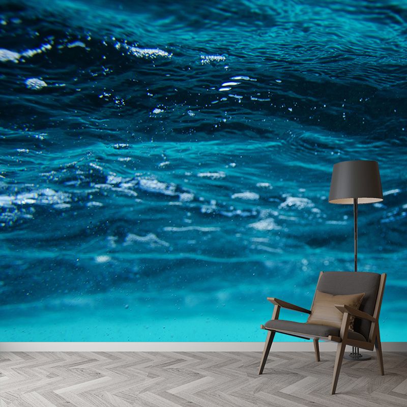 Deep Sea Mural Photography Decorative Environment Friendly for Bedroom