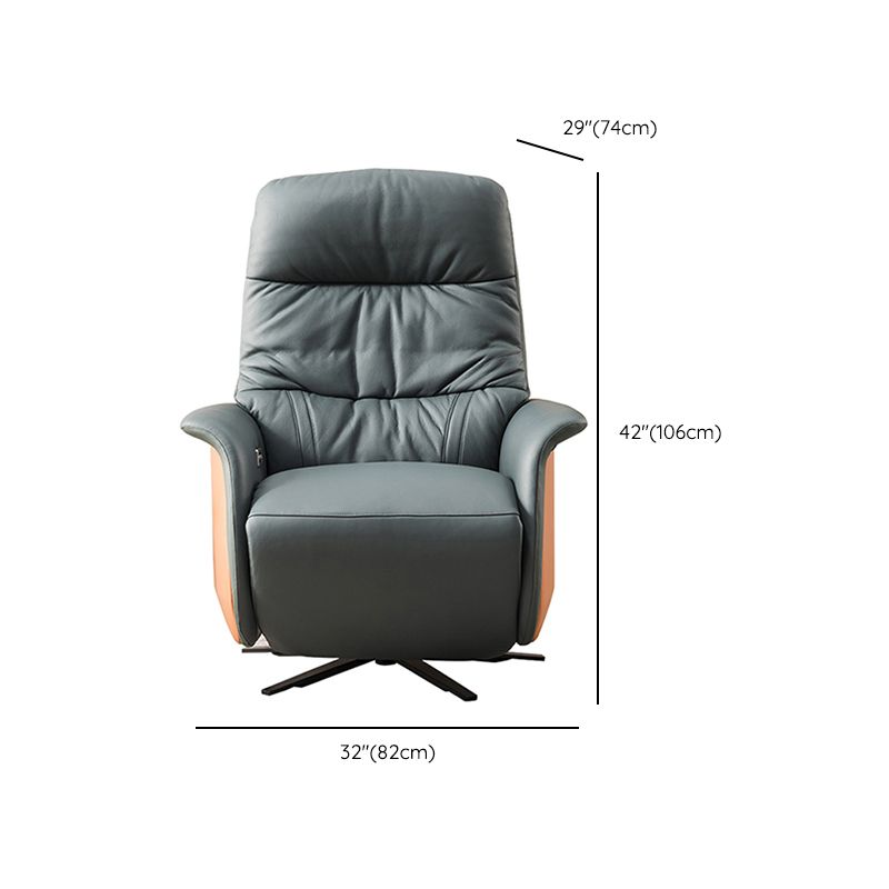 Scandinavian Swivel Base Standard Recliner Single Recliner Chair