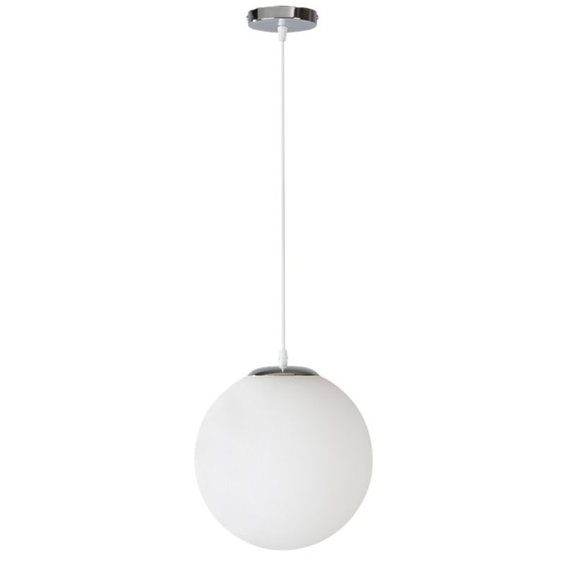 Globe Clothes Shop Pendant Lighting Fixture Glass MODERN MODER STYLE HONGING LIMTURE EN BLANC