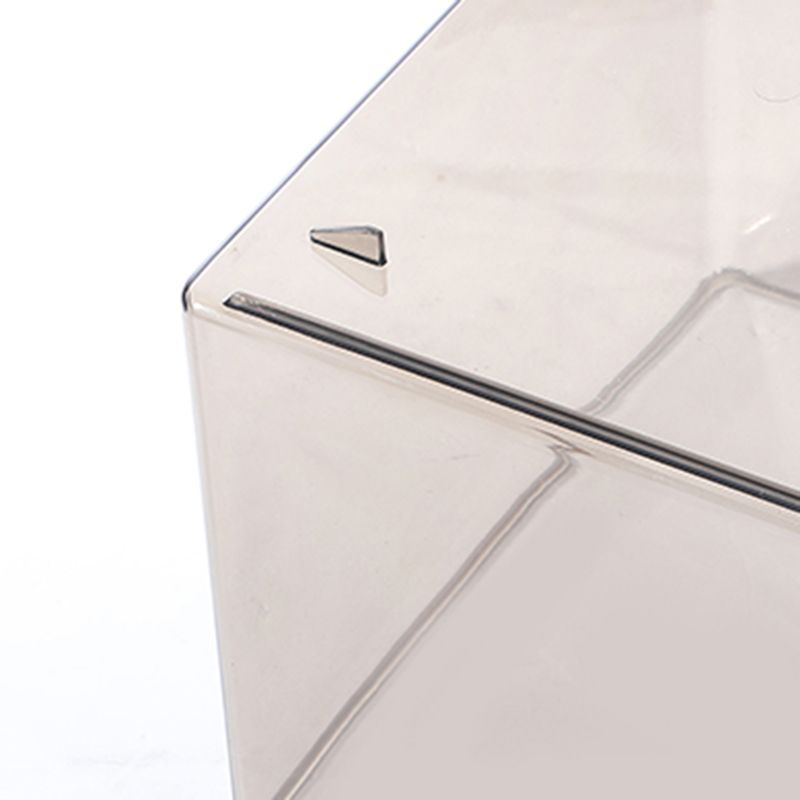 Vertical Transparent Filing Cabinet Modern Plastic Drawers File Cabinet
