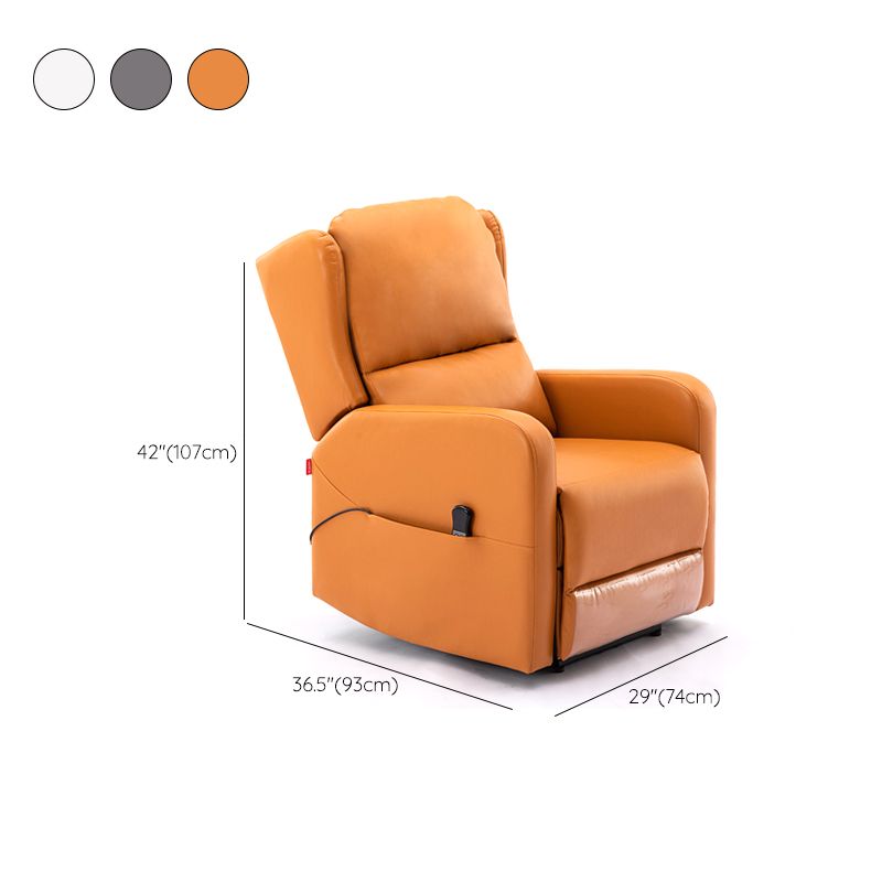 Contemporary Home Theater Recliner Reclining Standard Indoor Solid Color