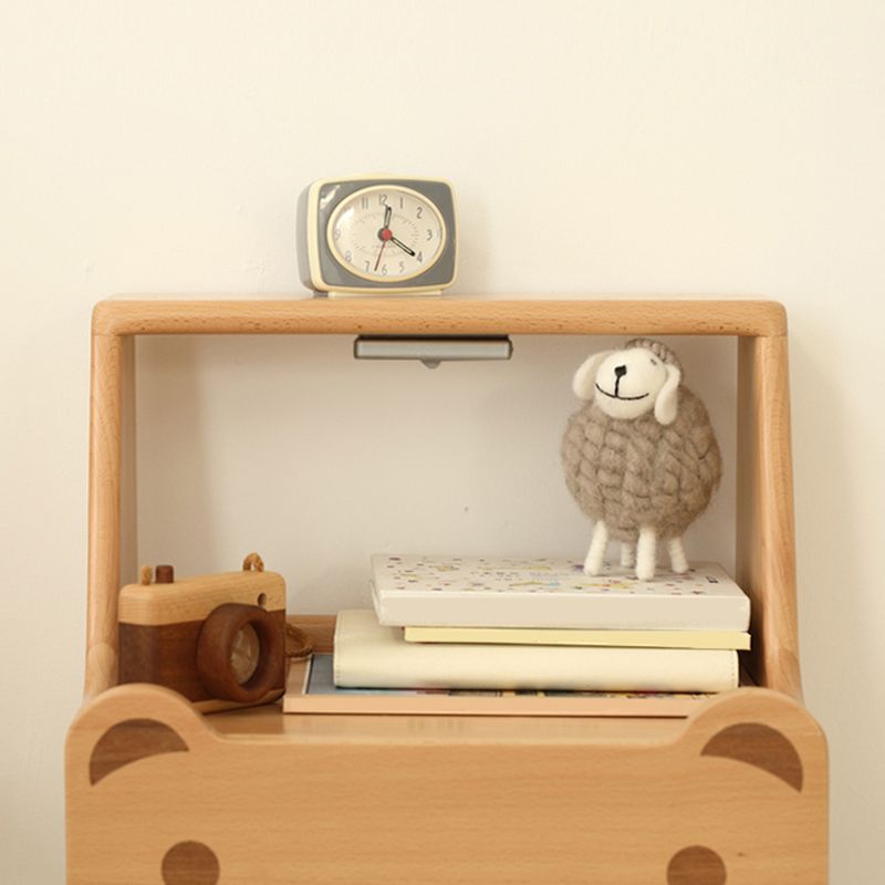 Modern Wood No Theme Lovely Kids Bedside Table Drawers Included