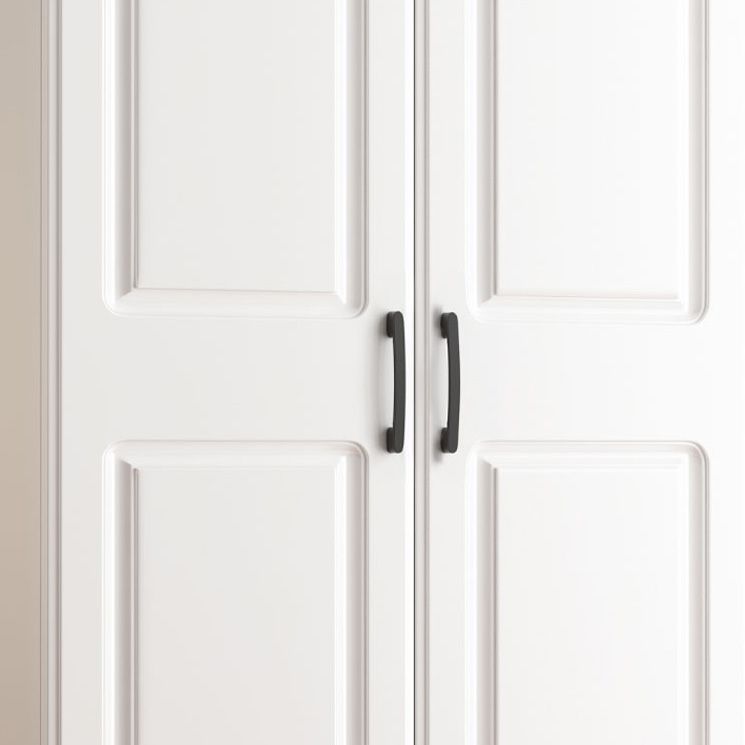 Urban Wardrobe Armoire White Manufactured Wood Armoire Closet