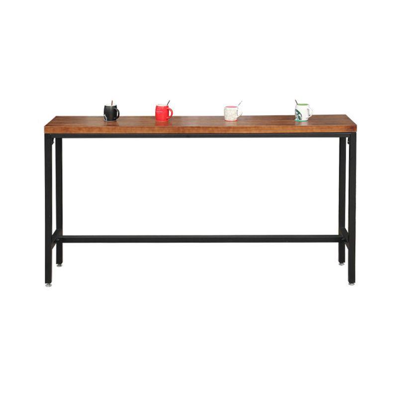 Rectangle Counter Height Table Contemporary Pub Height Dining Table