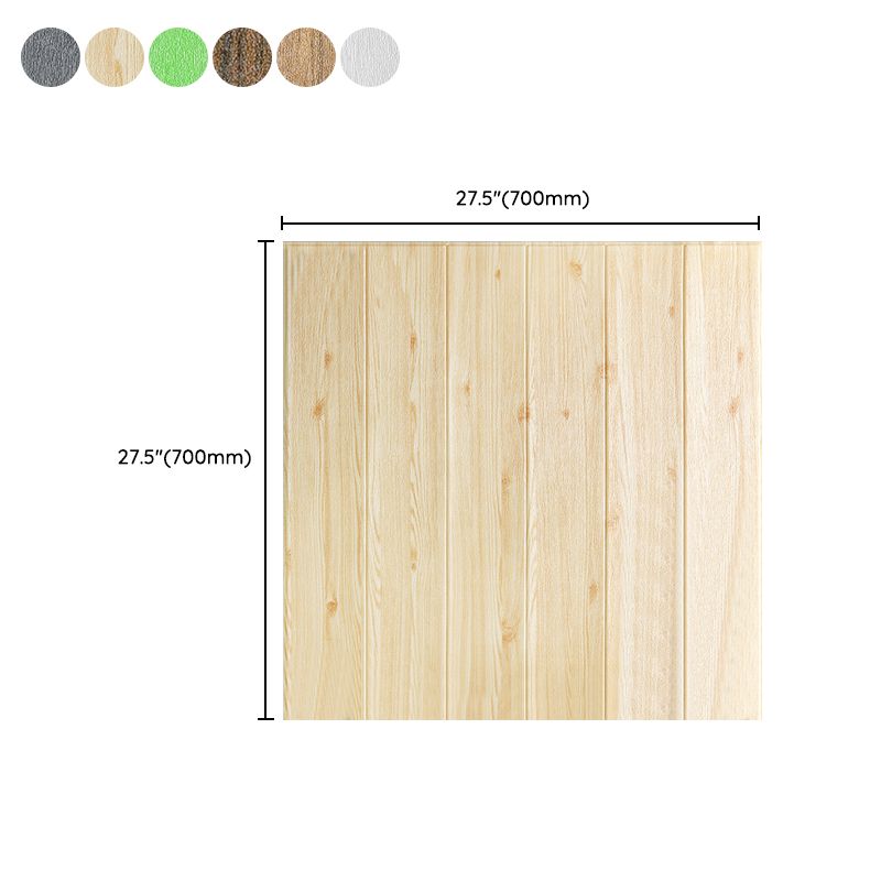Wall Paneling Wainscoting Vinyl Peel and Stick Smooth Waterproof Indoor Wall Paneling