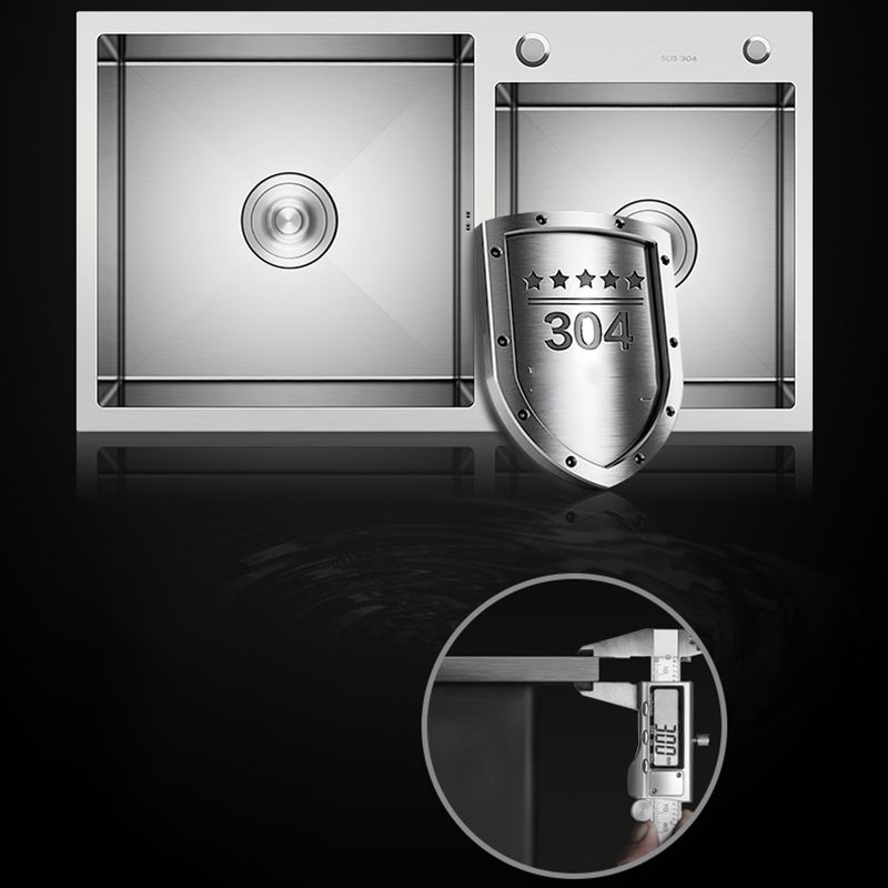 Classic Kitchen Sink Stainless Steel Kitchen Sink with Soap Dispenser