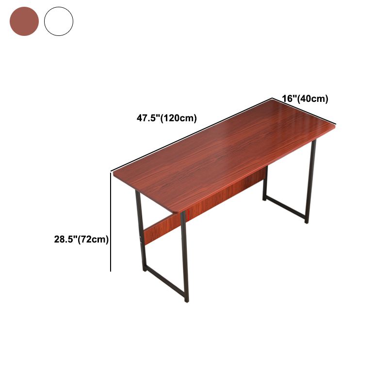 Contemporary Style Writing Desk Rectangular Office Desk for Study Room Office