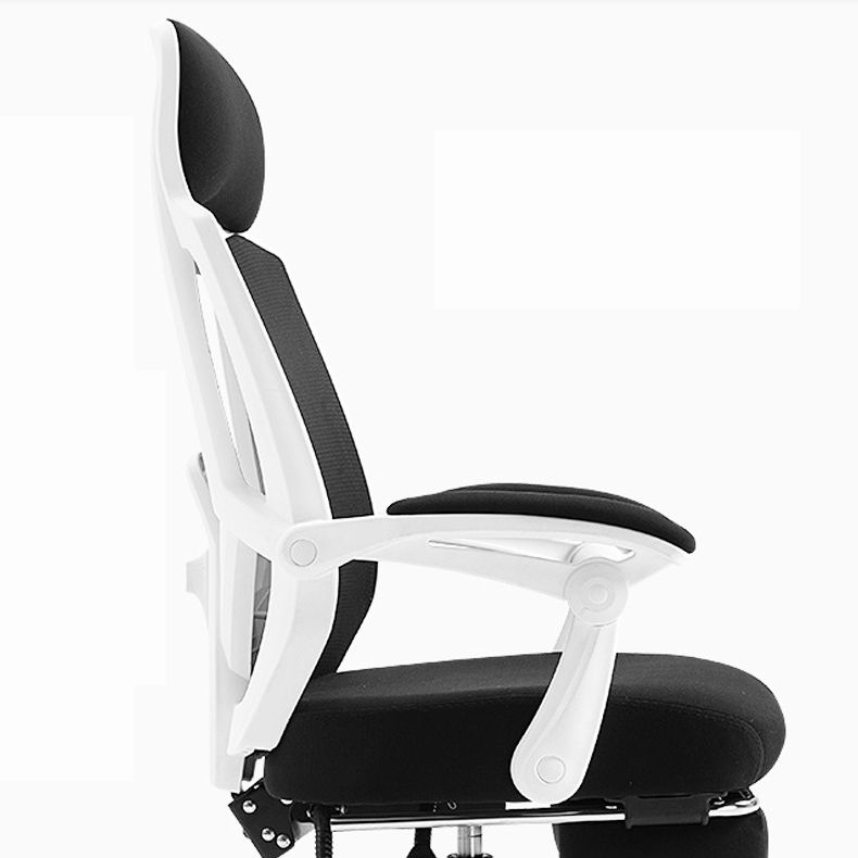 High Back Task Chair Swivel Office Chair with Headrest and Footrest