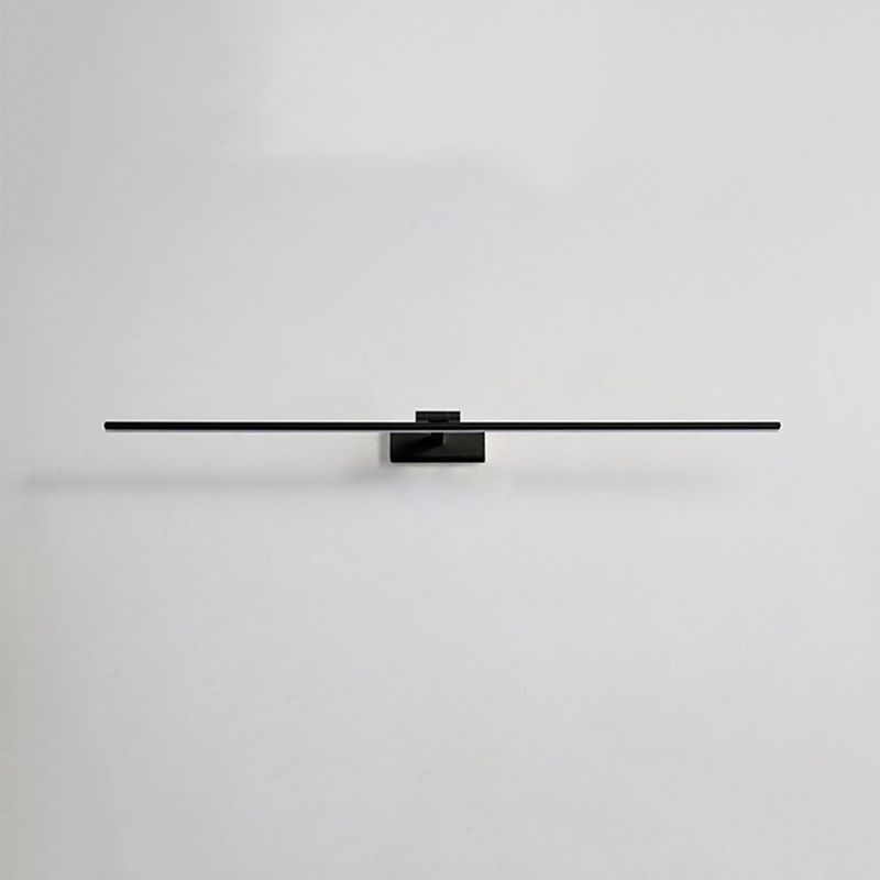 Moderne minimalistische LED -Wandleuchte Aluminium Lineare Wandlampe mit Silikonschatten