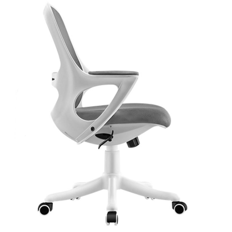 Fixed Arms Tilt Mechanism Office Chair Contemporary Mid-Back Arm Chair