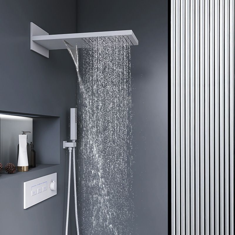 Modern Shower Set Handheld Shower Head Wall Mounted Shower System