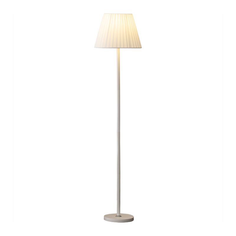 Fabric Floor Standing Lamp Simplicity Style Floor Light for Bedroom