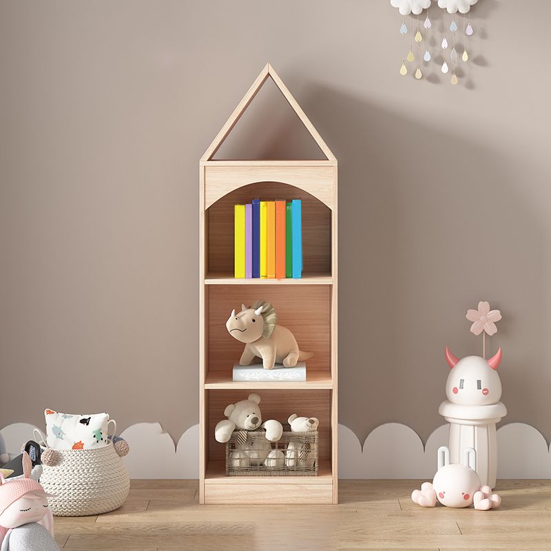 Nordic Home Kids Storage Cubby Solid Wood Cubby Storage Bookcase