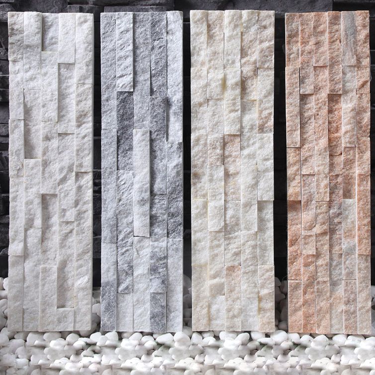 Fire Resistant Engineered Stone Tile Rectangle Stacked Stone Wall Tile