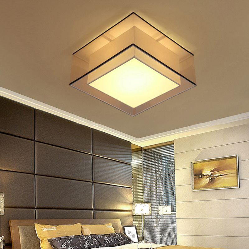 New Chinese Style Ceiling Light Geometry Shape Ceiling Lamp for Bedroom