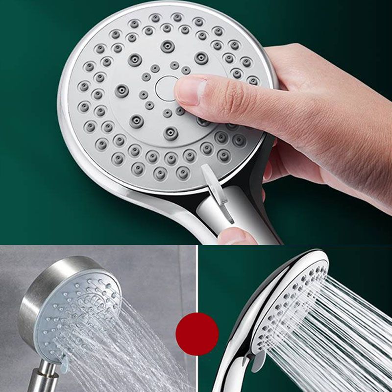 Modern Handheld Shower Head Self-Cleaning Wall-Mount Shower Head