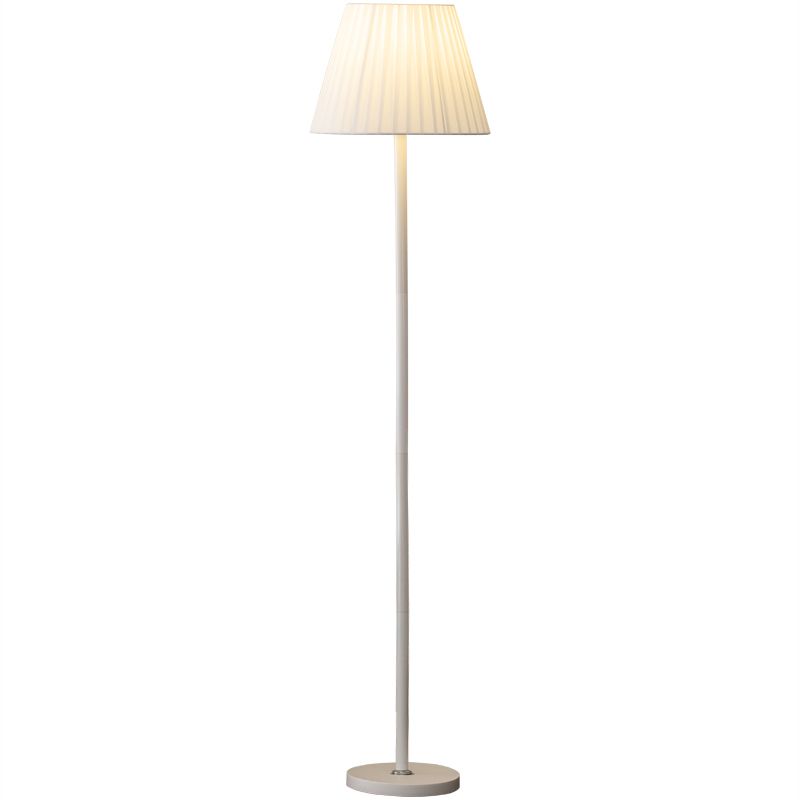 Floor Light Simplicity Style Fabric Shaded Floor Lamp for Living Room