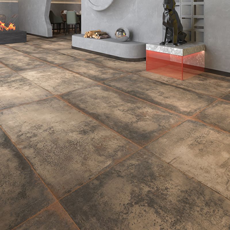 Rectangular Floor Singular Tile Vintage Matte Floor and Wall Tile