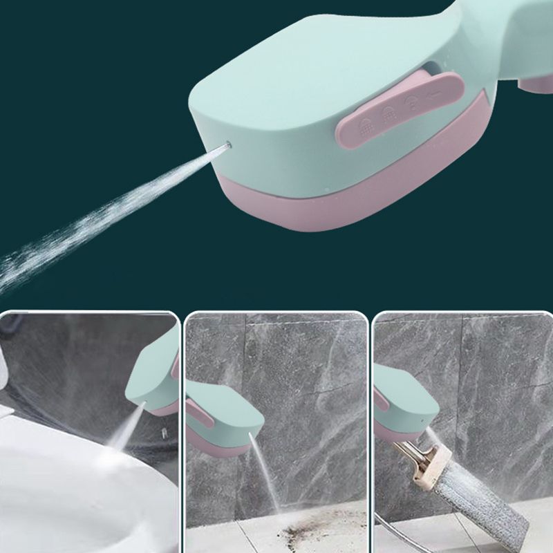 Modern Shower Head Massage 5-Jet Wall Mounted Adjustable Spray Pattern Hand Shower