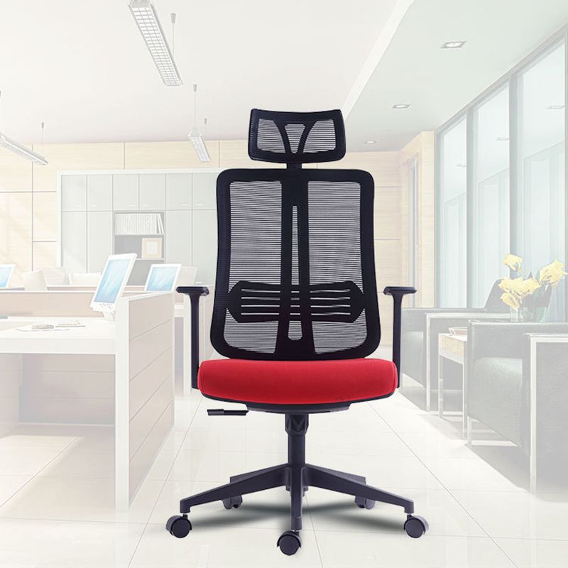 Contemporary Chair Adjustable Arms Adjustable Seat Height Swive Office Chair