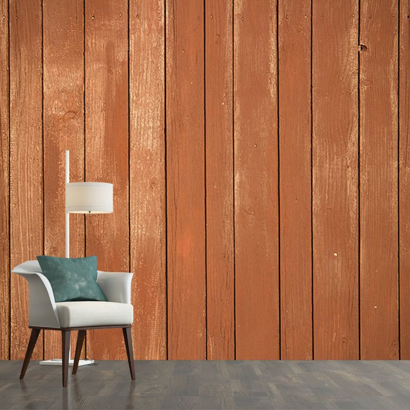 Environment Friendly Mural Industrial Style Wood Texture Mural for Home Decor