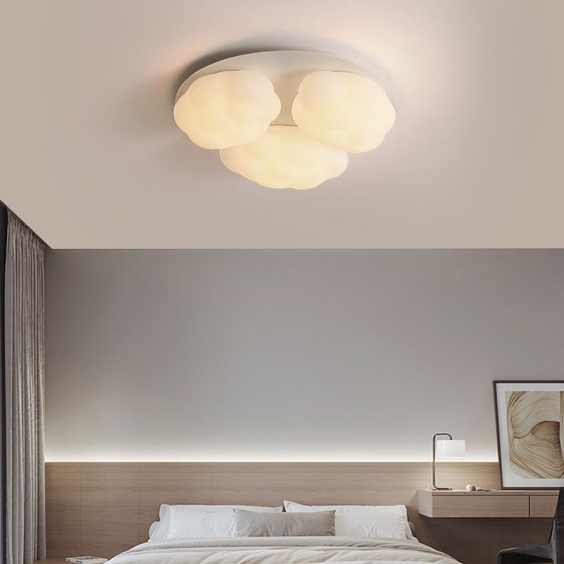 Cloud Shape Flush Mount Ceiling Light Modern Fixture Flush Mount Lamp for Living Room