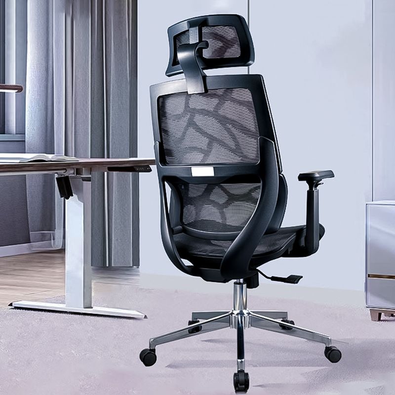 Mesh Desk Home Office Chair High Back Black Swivel Office Chair