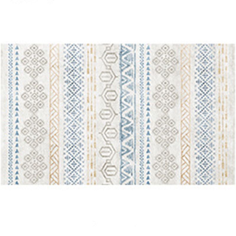 Distinctive Tribal Print Rug Victoria Americana Carpet Polypropylene Washable Rug for Living Room