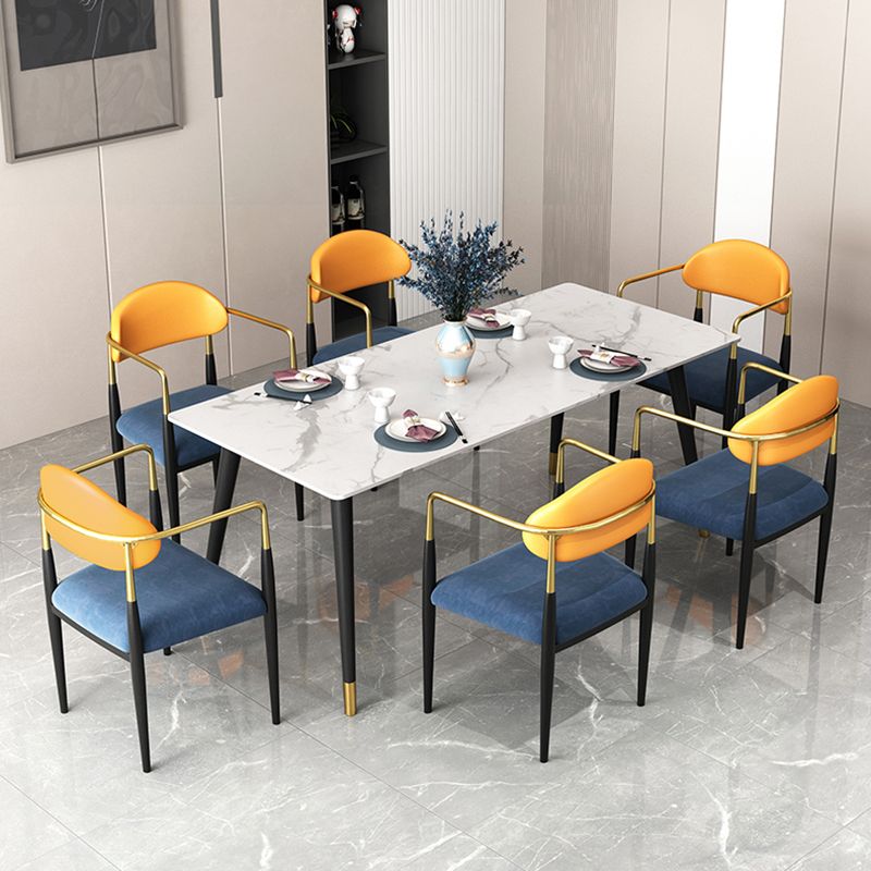 Dining Room Side Chairs Industrial Open Kitchen Chair for Home