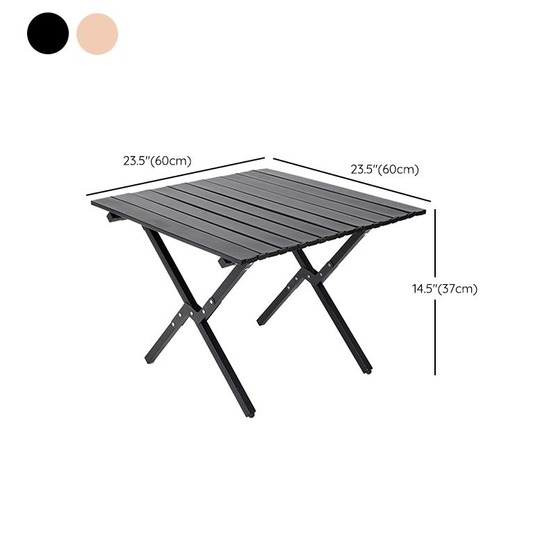 Contemporary Steel Camping Table Removable Folding Camping Table