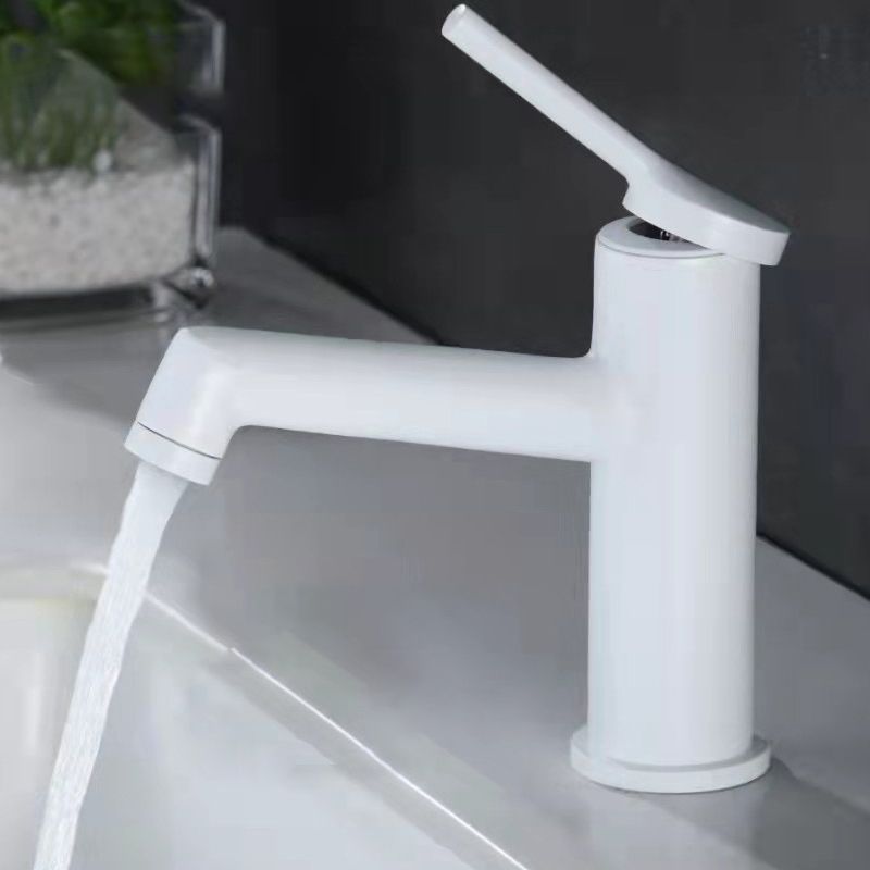 Contemporary Style Faucets Vessel Sink Bathroom Faucet with One Lever Handle