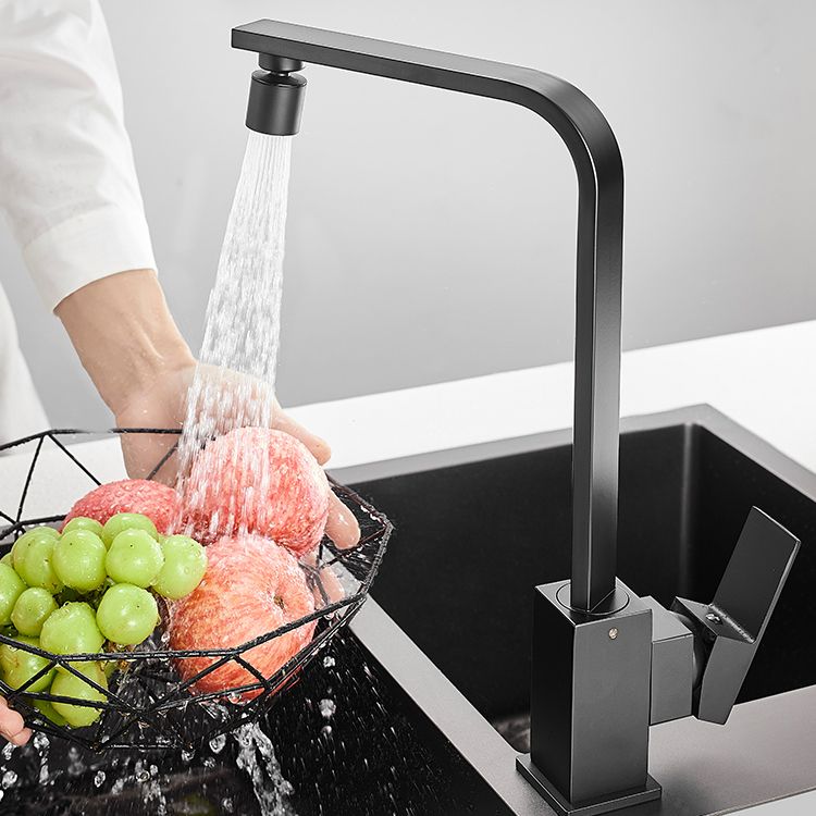 Modern Spring Spout Water Filler One Handle High Arch Meta Kitchen Faucet