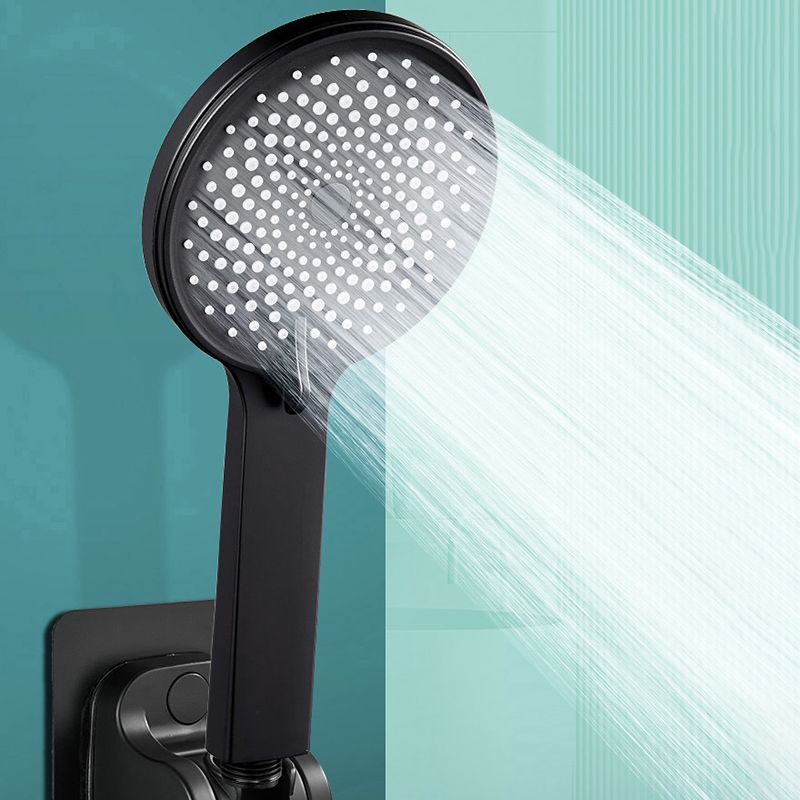 Plastic Handheld Shower Head Adjustable Spray Pattern Shower Head