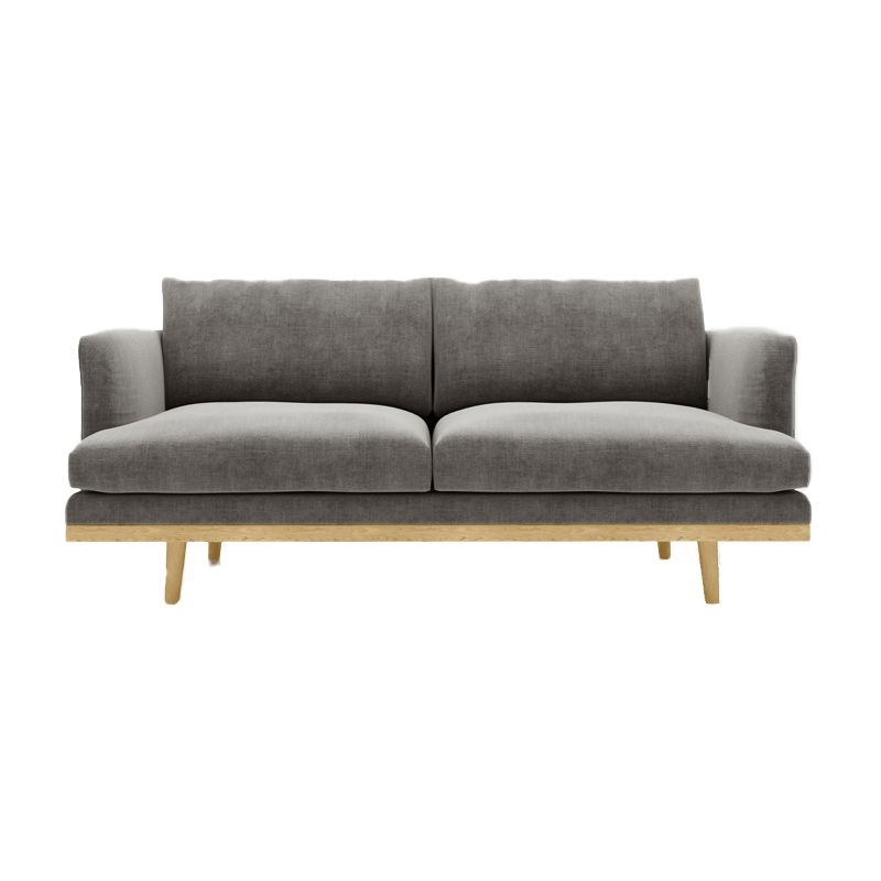 Contemporary Cushions Standard Recessed Arm Seating for Living Room